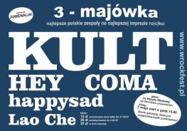 Kult, Hey, Coma, Happysad, Lao Che - 3 maja 2007 - Wroc�aw, Wyspa S�odowa.