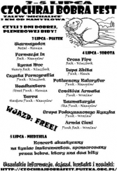 Czochraj Bobra Fest , 3-5 lipca nad zalewem Michalickim