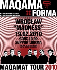 Koncert zespołów BIRMA, MAQAMA, FORMA