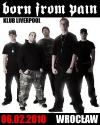 BORN FROM PAIN - juz jutro w Klubie Liverpool
