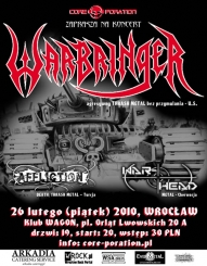 Koncert Warbringer, Affliction , War-Head w Wagonie