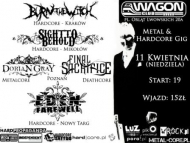 Metal & hardcore gig w Wagonie