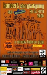 KONCERT CHARYTATYWNY O ZDROWIE ROBERTA