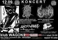 Grind koncert we wrze�niu w Wagonie