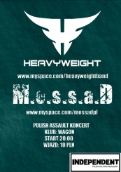 Koncert HEAVY WEIGHT już w ten piątek w Wagoie!